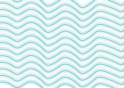 Seamless Blue Wave strip background Stock Illustration
