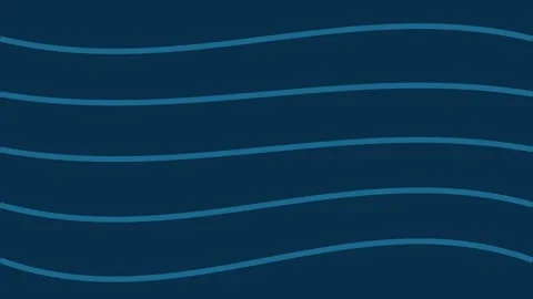 Seamless blue wavy abstract line pattern background for corporate tech moti.. Stock Footage 343631159