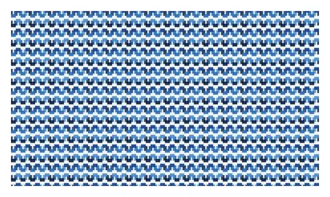 Seamless blue woven texture background, abstract geometric zigzag pattern w.. 스톡 일러스트