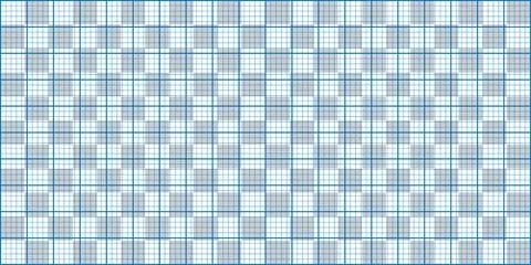 Seamless blueprint grid pattern, mathematical square coordinate paper texture 스톡 일러스트