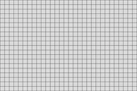 Seamless blueprint grid pattern, mathematical square coordinate paper texture Stock Illustration