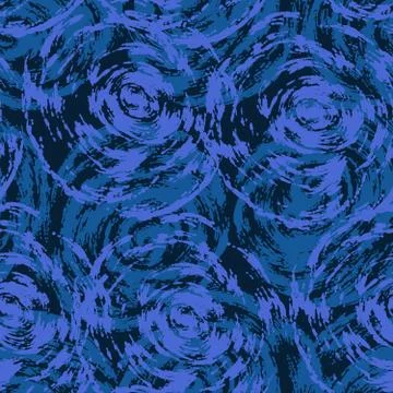 Seamless botanical pattern with roses Stock Illustration