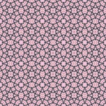 Seamless braided pattern of lines. Square abstract pattern. Woven fabric te.. イラスト素材