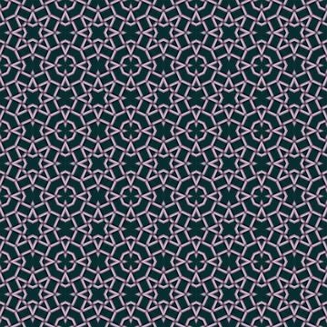 Seamless braided pattern of lines. Square abstract pattern. Woven fabric te.. イラスト素材