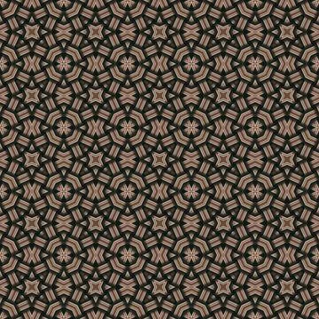 Seamless braided pattern of lines. Square abstract pattern. Woven fabric te.. Illustrazione stock