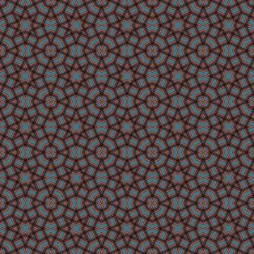 Seamless braided pattern of lines. Square abstract pattern. Woven fabric te.. Illustrazione stock