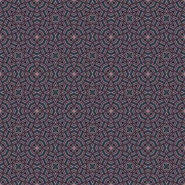 Seamless braided pattern of lines. Square abstract pattern. Woven fabric te.. イラスト素材