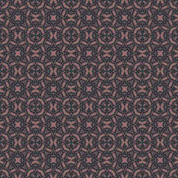 Seamless braided pattern of lines. Square abstract pattern. Woven fabric te.. Illustrazione stock