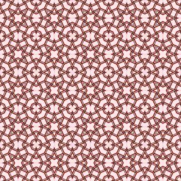 Seamless braided pattern of lines. Square abstract pattern. Woven fabric te.. Stock Illustration