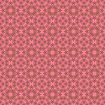 Seamless braided pattern of lines. Square abstract pattern. Woven fabric te.. Illustrazione stock