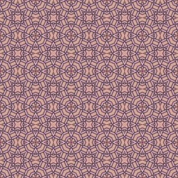 Seamless braided pattern of lines. Square abstract pattern. Woven fabric te.. イラスト素材