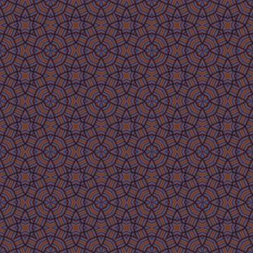 Seamless braided pattern of lines. Square abstract pattern. Woven fabric te.. Stockillustratie