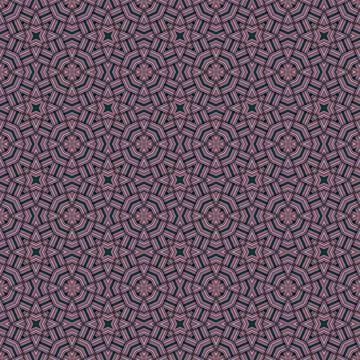 Seamless braided pattern of lines. Square abstract pattern. Woven fabric te.. Illustrazione stock