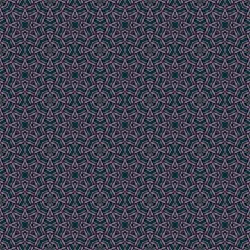 Seamless braided pattern of lines. Square abstract pattern. Woven fabric te.. 库存插图