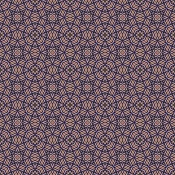 Seamless braided pattern of lines. Square abstract pattern. Woven fabric te.. Illustrazione stock