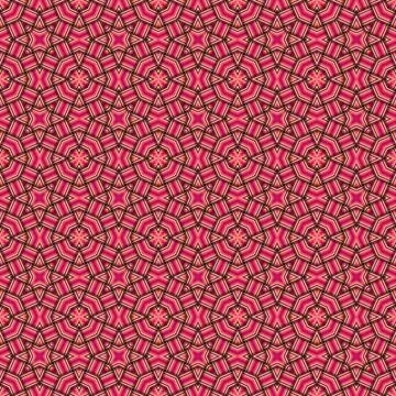 Seamless braided pattern of lines. Square abstract pattern. Woven fabric te.. Stockillustratie