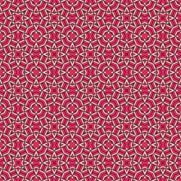 Seamless braided pattern of lines. Square abstract pattern. Woven fabric te.. Stockillustratie