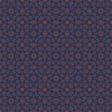 Seamless braided pattern of lines. Square abstract pattern. Woven fabric te.. 库存插图