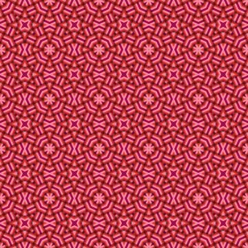 Seamless braided pattern of lines. Square abstract pattern. Woven fabric te.. イラスト素材
