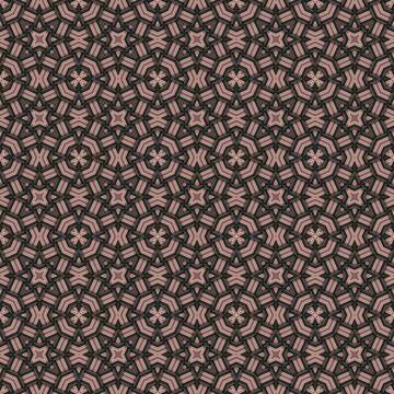 Seamless braided pattern of lines. Square abstract pattern. Woven fabric te.. Stockillustratie