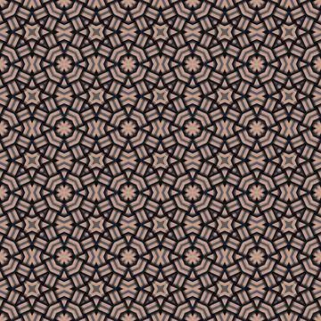 Seamless braided pattern of lines. Square abstract pattern. Woven fabric te.. イラスト素材