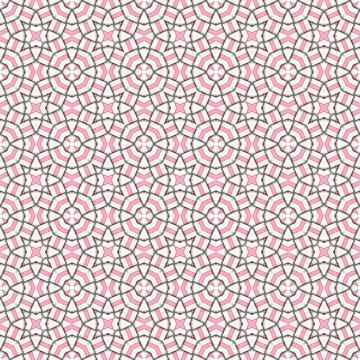 Seamless braided pattern of lines. Square abstract pattern. Woven fabric te.. イラスト素材