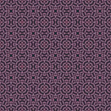 Seamless braided pattern of lines. Square abstract pattern. Woven fabric te.. イラスト素材