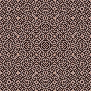 Seamless braided pattern of lines. Square abstract pattern. Woven fabric te.. Stockillustratie