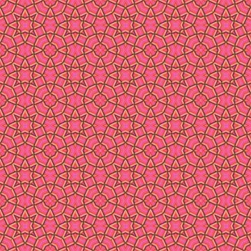 Seamless braided pattern of lines. Square abstract pattern. Woven fabric te.. イラスト素材