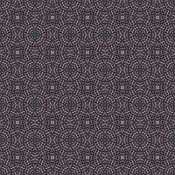 Seamless braided pattern of lines. Square abstract pattern. Woven fabric te.. Illustrazione stock