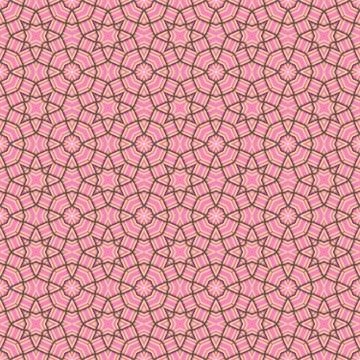 Seamless braided pattern of lines. Square abstract pattern. Woven fabric te.. Stock Illustration