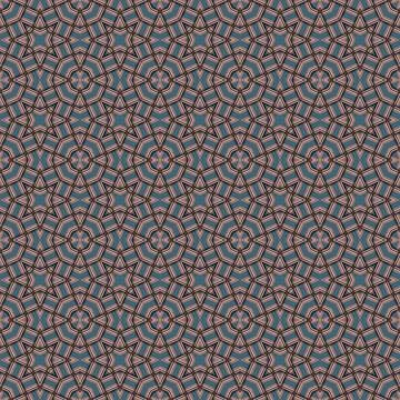 Seamless braided pattern of lines. Square abstract pattern. Woven fabric te.. Stockillustratie