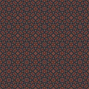 Seamless braided pattern of lines. Square abstract pattern. Woven fabric te.. Illustrazione stock