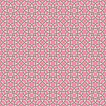 Seamless braided pattern of lines. Square abstract pattern. Woven fabric te.. 库存插图