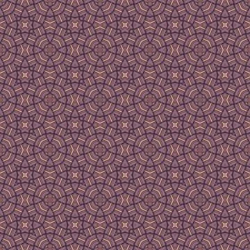 Seamless braided pattern of lines. Square abstract pattern. Woven fabric te.. イラスト素材