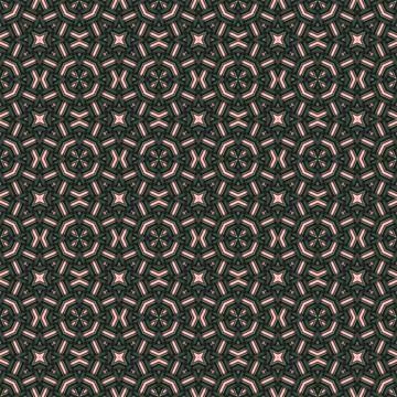 Seamless braided pattern of lines. Square abstract pattern. Woven fabric te.. Stockillustratie
