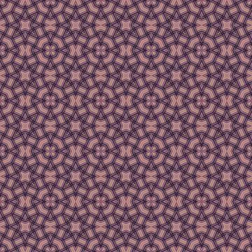 Seamless braided pattern of lines. Square abstract pattern. Woven fabric te.. 库存插图