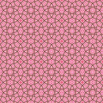 Seamless braided pattern of lines. Square abstract pattern. Woven fabric te.. イラスト素材