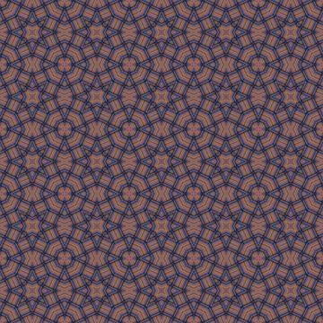 Seamless braided pattern of lines. Square abstract pattern. Woven fabric te.. イラスト素材