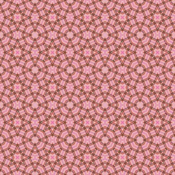 Seamless braided pattern of lines. Square abstract pattern. Woven fabric te.. Stockillustratie