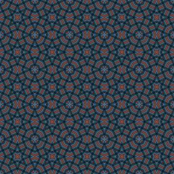 Seamless braided pattern of lines. Square abstract pattern. Woven fabric te.. イラスト素材