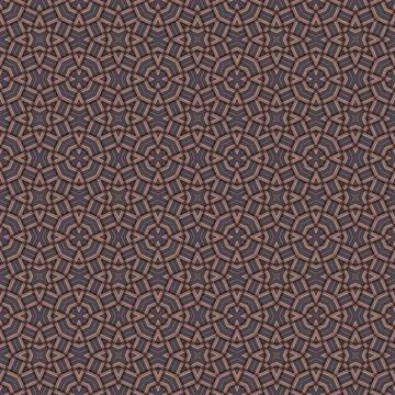 Seamless braided pattern of lines. Square abstract pattern. Woven fabric te.. Stockillustratie