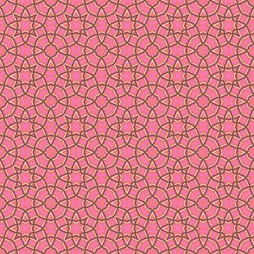 Seamless braided pattern of lines. Square abstract pattern. Woven fabric te.. Stock Photos