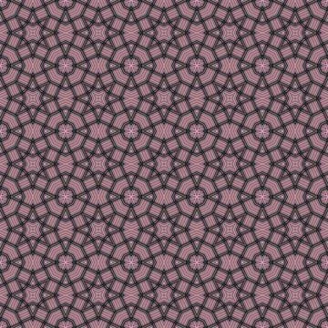 Seamless braided pattern of lines. Square abstract pattern. Woven fabric te.. 写真素材