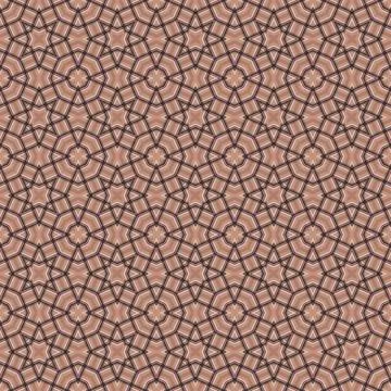 Seamless braided pattern of lines. Square abstract pattern. Woven fabric te.. 写真素材
