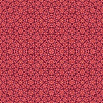 Seamless braided pattern of lines. Square abstract pattern. Woven fabric te.. Stock Photos