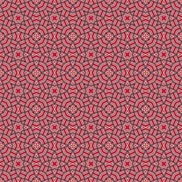 Seamless braided pattern of lines. Square abstract pattern. Woven fabric te.. Stock Photos