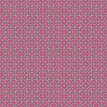 Seamless braided pattern of lines. Square abstract pattern. Woven fabric te.. Stock Photos