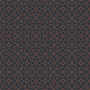 Seamless braided pattern of lines. Square abstract pattern. Woven fabric te.. Stock Photos