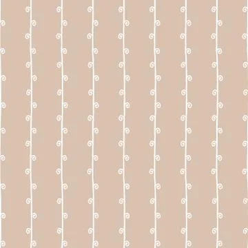 Seamless branch vector pattern. Abstract twigs background 스톡 일러스트